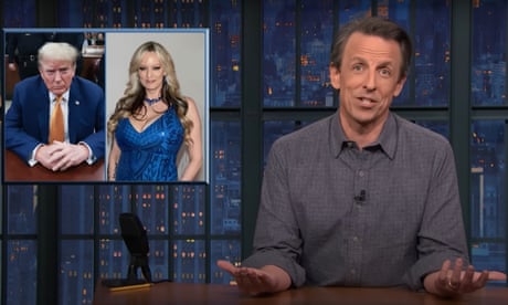 Seth Meyers on Stormy Daniels testimony: ‘How are they going to teach this era of history in high school?’