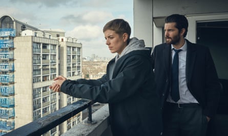 Agyness Deyn and Jim Sturgess in Hard Sun: ‘rather prosaically, the end of the world’.