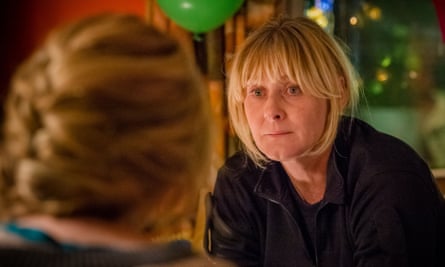 Sarah Lancashire in Sally Wainwright’s police drama Happy Valley, set in west Yorkshire.