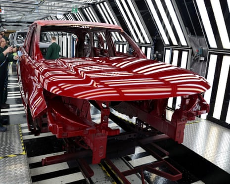 Jaguar Land Rover’s factory in Solihull