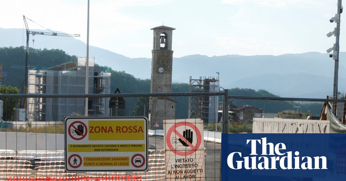 ‘So much still needs to be done’: Italian town marks 10 years since devastating earthquake
