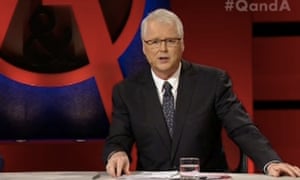 Q&A host Tony Jones