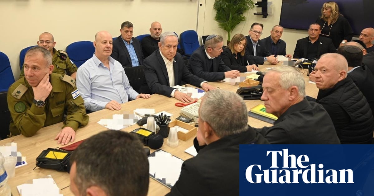 Israeli war cabinet to meet again to consider response to Iran's attack |  Israel | The Guardian