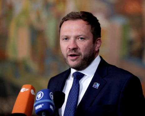 Estonia's foreign minister Margus Tsahkna.