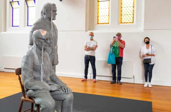Jeremy Deller's father and son
