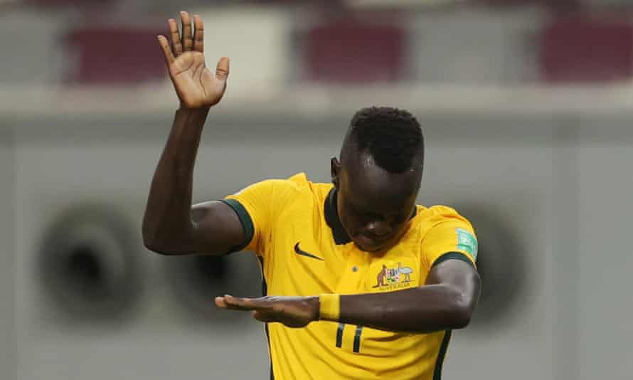 Awer Mabil will be crucial to Australia’s chances of reaching the 2022 World Cup in Qatar.