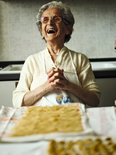 From the book Pasta Grannies, 95-year-old Ida Pionzo from Piedmont, Italy.