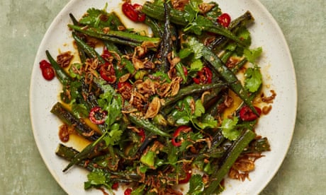 From baked baby aubergines to sweet-sour peppers: Yotam Ottolenghi’s recipes for summer vegetables