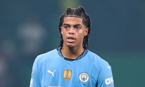 Jahmai Simpson-Pusey makes his Premier League debut for Manchester City this evening.