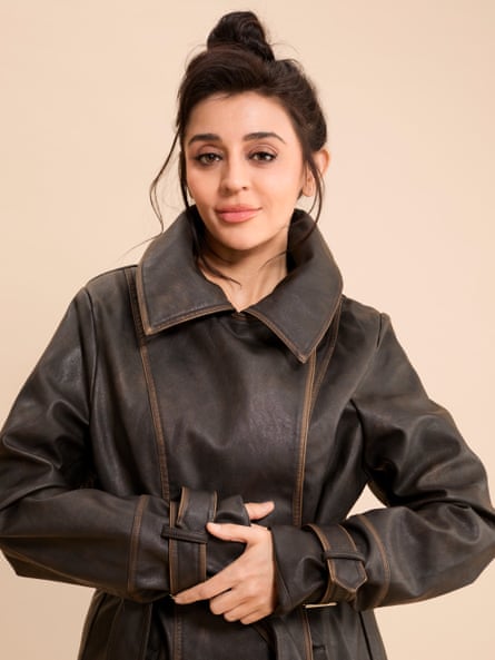 Portrait of Tareena Shakil in a leather coat