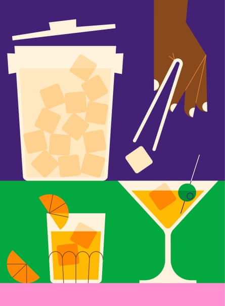 Absolute Beginners guide to Christmas illustration of festive drinks.
