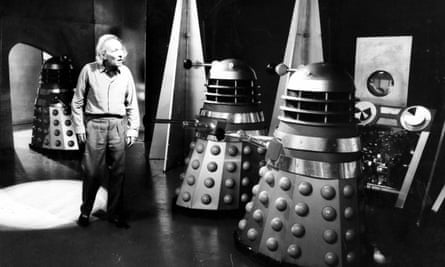 William Harnell as the Doctor takes on the Daleks in 1963’s Survivors.