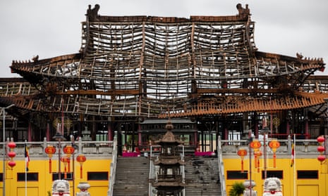 The gutted temple