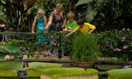 Kids at Kew Gardens