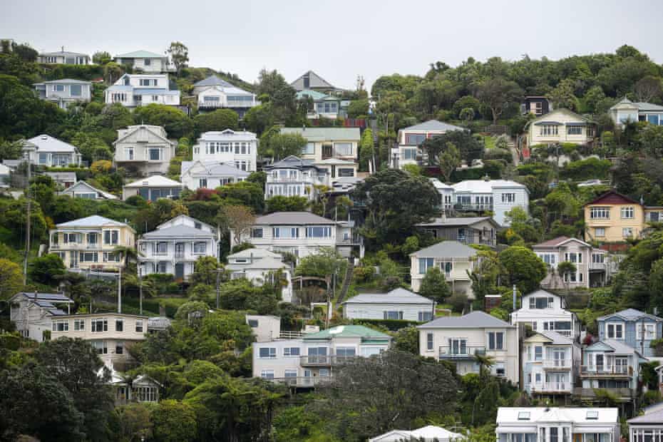 Houses line the hills in Brooklyn, Wellington