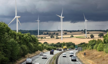 Kelmarsh windfarm, Northamptonshire.