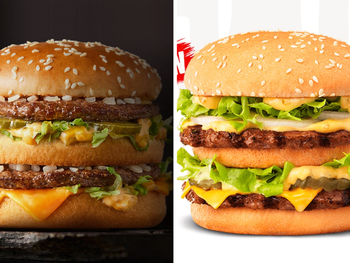 Legal Bunfight Mcdonald S Accuses Hungry Jack S Of Ripping Off Big Mac Business The Guardian