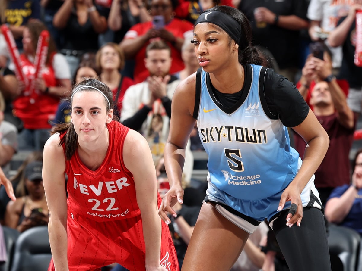 Caitlin Clark and Angel Reese named to WNBA All-Star team as rookies | WNBA | The Guardian