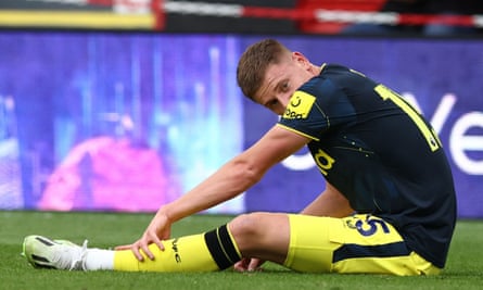 The injured Newcastle forward Harvey Barnes is on Scotland’s radar for Euro 2024.