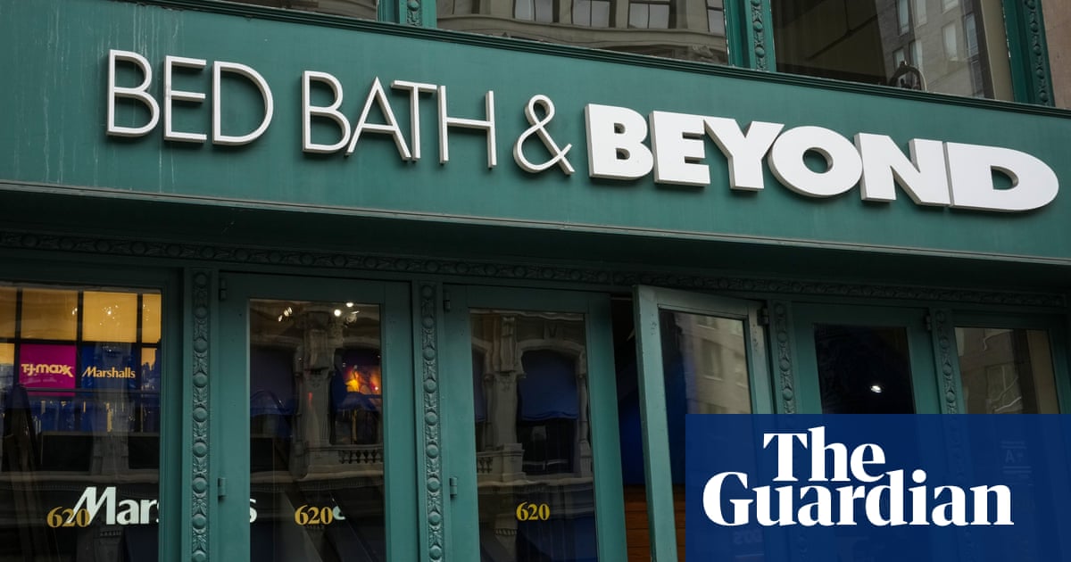 Bed Bath  Beyond help home goods retailer files for bankruptcy protection  The Guardian Bed Bath  Beyond help home goods retailer files for bankruptcy protection  The Guardian