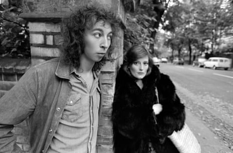 Richard and Linda Thompson ‘goofing around in Hampstead’, 1974.