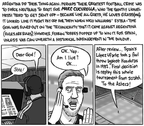 David Squires on … the World Cup final, panel 2