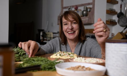 Zoe Williams makes a butter board at home