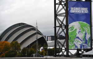 The Scottish Event Campus (SEC) in Glasgow, the venue for Cop26