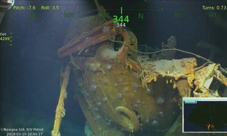 USS Juneau, warship that sank with 600 aboard, discovered 4km down in Pacific | Second world war | The Guardian