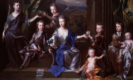 Family affair ... a detail from The Children of John Taylor of Bifrons Park (1696) by John Closterman.