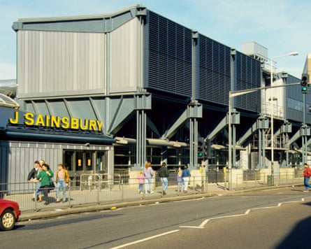 Sainsbury’s supermarket, Camden Road, London.