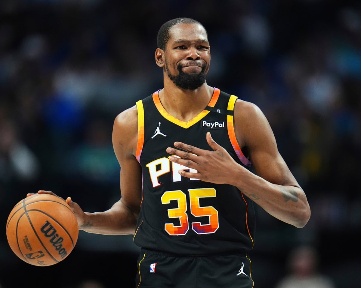 Kevin Durant reportedly traded from Suns to Rockets in blockbuster deal | NBA | The Guardian