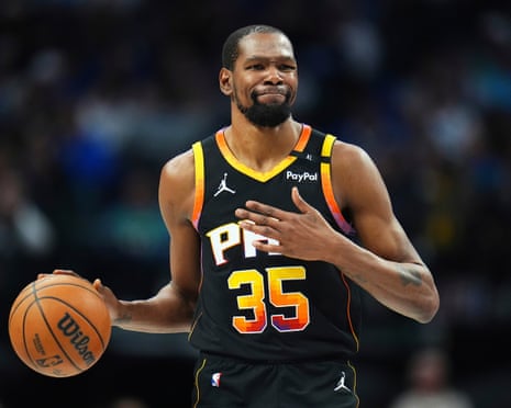 Kevin Durant reportedly traded from Suns to Rockets in blockbuster deal | NBA | The Guardian