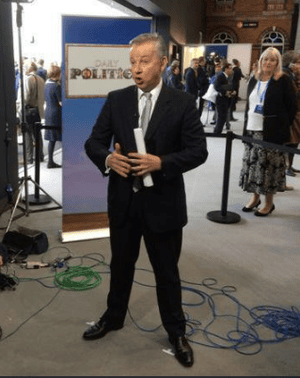 Michael Gove at Conservative party conference, 2015