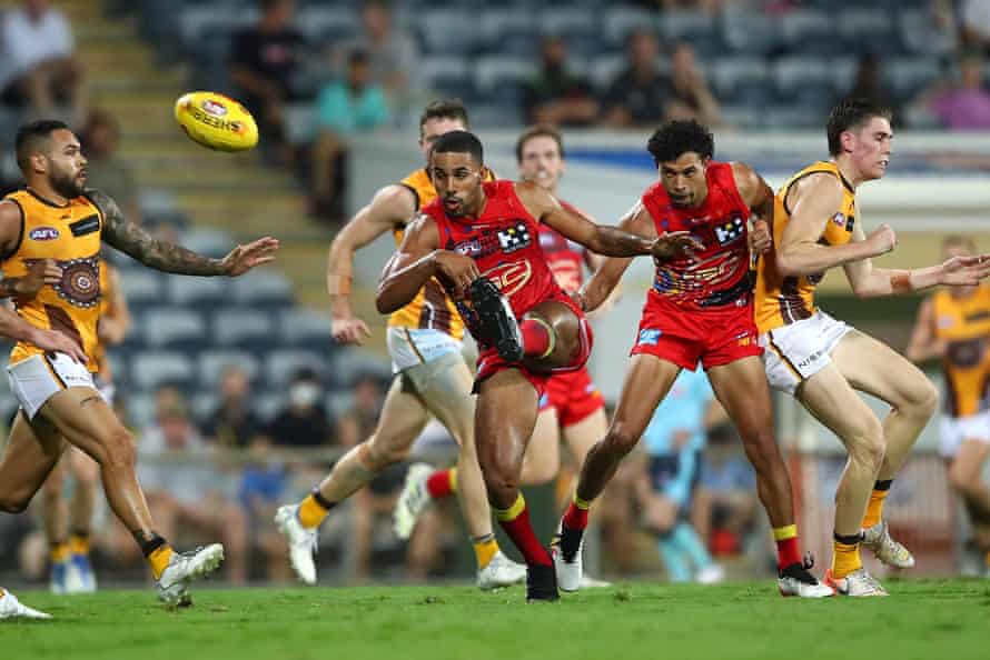 Touk Miller in action for the Suns.