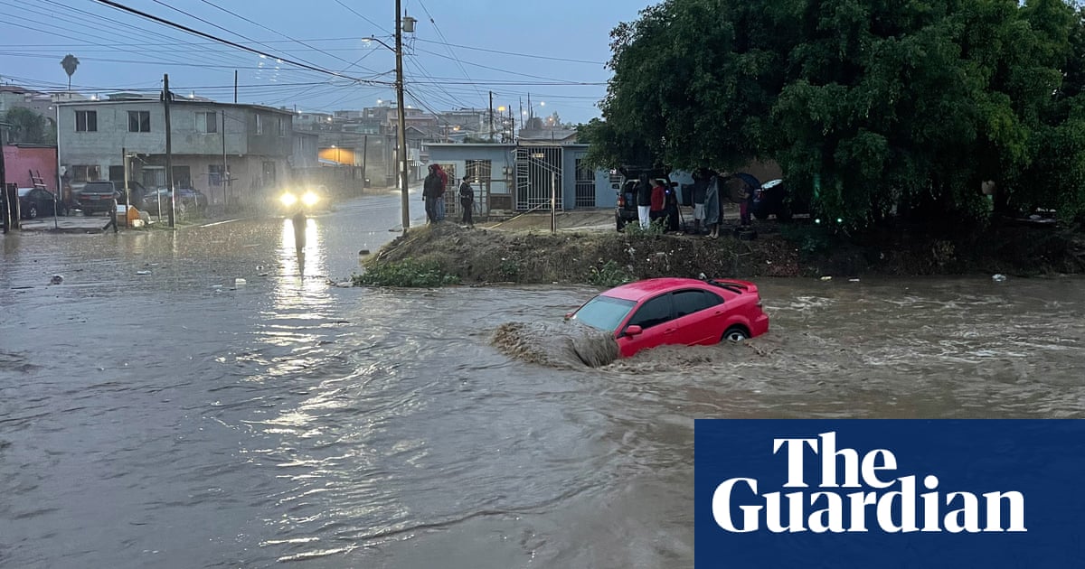 Weather tracker: tropical storm makes landfall in California for first time in 84 years – The Guardian