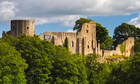 Barnard Castle, on the banks of the River Tees in Country Durham.