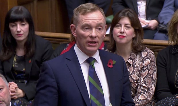 Labour MP Chris Bryant in the House of Commons in November last year.