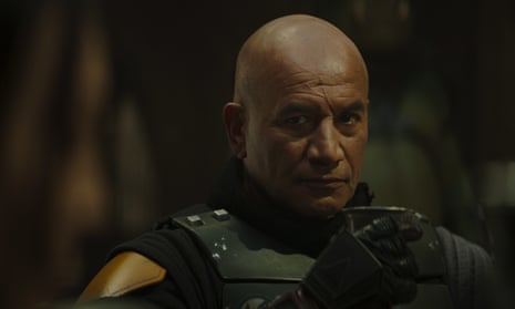 Dead man walking … Temuera Morrison as the title character in The Book of Boba Fett.