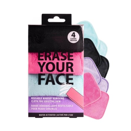 Danielle Creations Erase Your Face Eco Friendly Reusable Make Up Remover Cloths