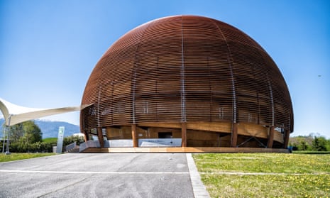 A visitor centre at Cern, the European nuclear research in Geneva.