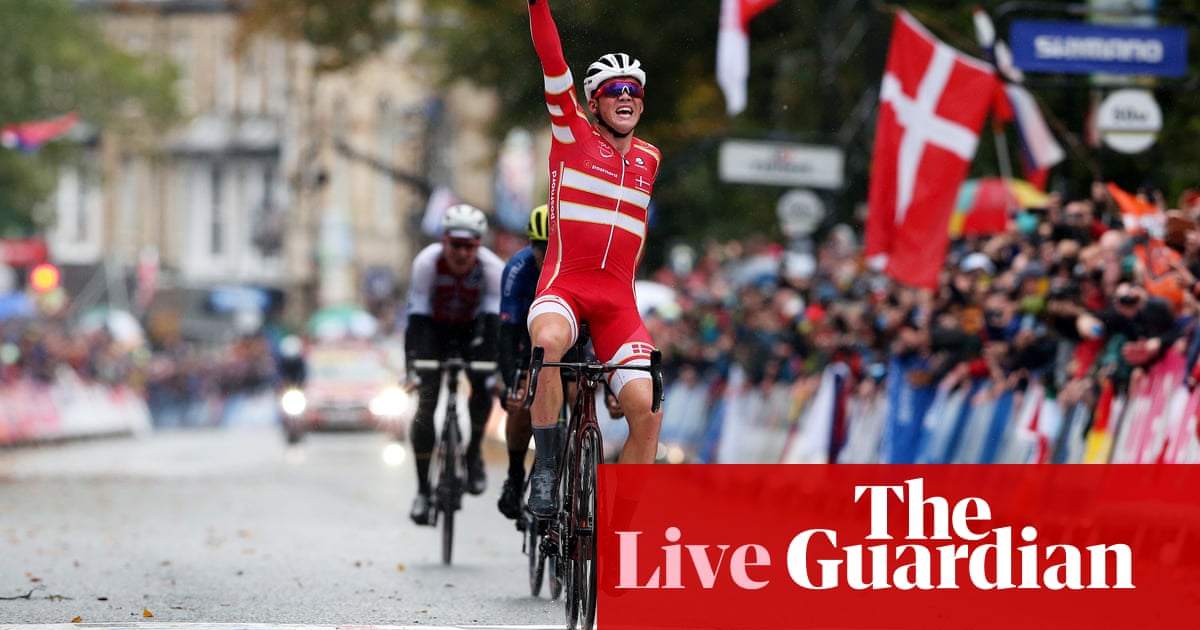 Cycling World Championships 2019: Mads Pedersen wins mens elite road race – as it happened