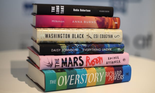 There is a good reason why you do not see the names of the editors displayed here … the 2018 Man Booker prize shortlist.