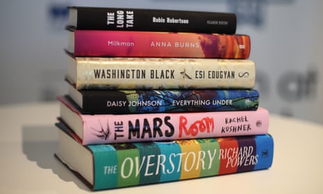 The shortlisted books for the Man Booker prize 2018