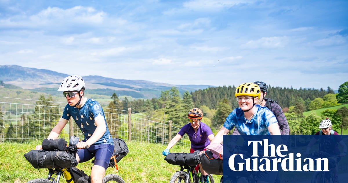‘Smiles not miles’: a Scottish cycling tour all about enjoyment, not endurance