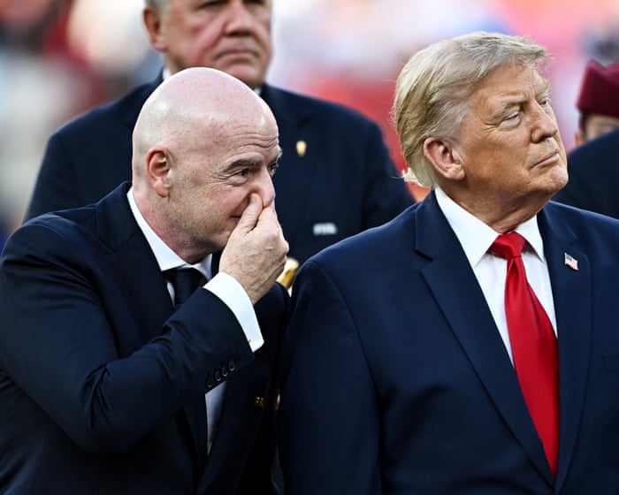 Gianni Infantino, Fifa and the week that rocked the football world — image supplied by The Guardian Sport's feed