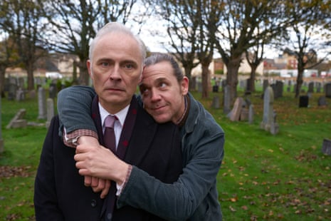 Mark Bonnar as Max and Jamie Sives as Jake in Guilt
