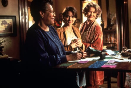 Maya Angelou, Winona Ryder and Ellen Burstyn in the 1995 film How to Make An American Quilt