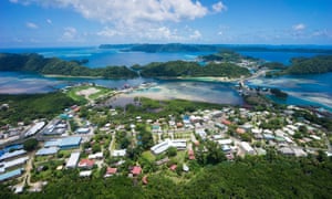 Palau’s largest city, Koror
