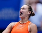 US Open tennis: Pegula, Medvedev and Alcaraz in action, Sabalenka advances on day six – live